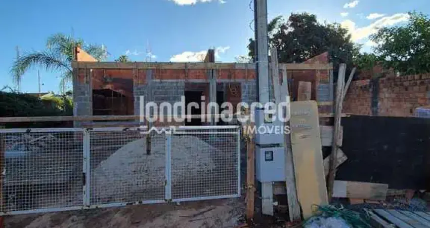 Casa térrea na região oeste de londrina com 3 quartos e suíte, entrada parcelada, entrega em 2026,