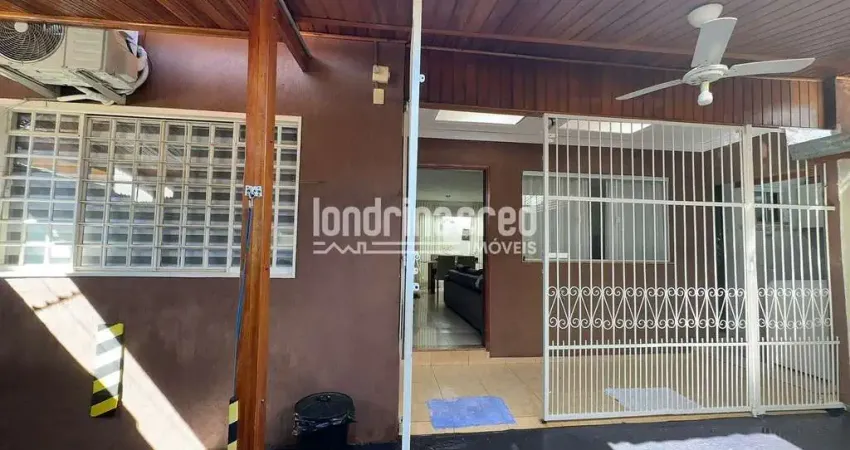 Casa em londrina com duas residências independentes, energia solar, área gourmet com churrasqueira