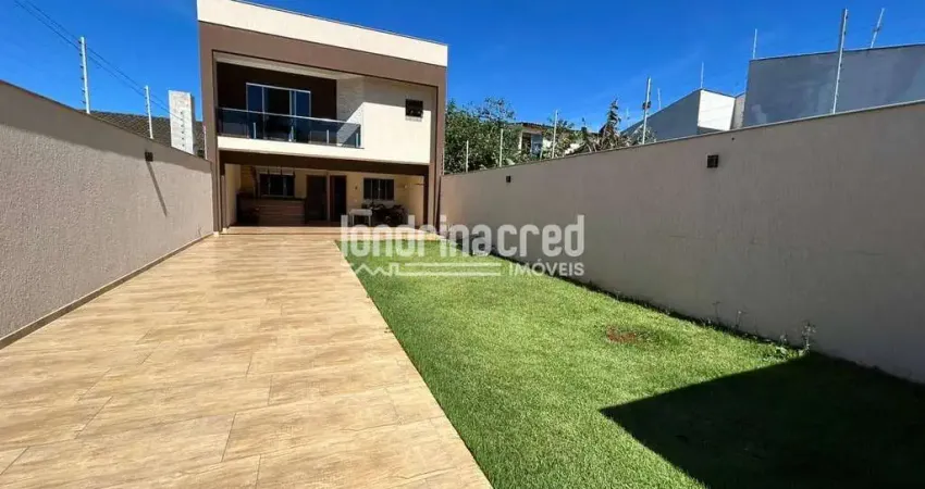 Excelente sobrado na zona oeste: 3 quartos, suíte, 3 banheiros e área gourmet em terreno de 225m²