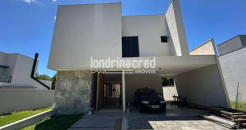 Sobrado de Alto Padrão em Condomínio Completo com 3 Suítes, Piscina Privativa, 4 Vagas e Lazer Excl