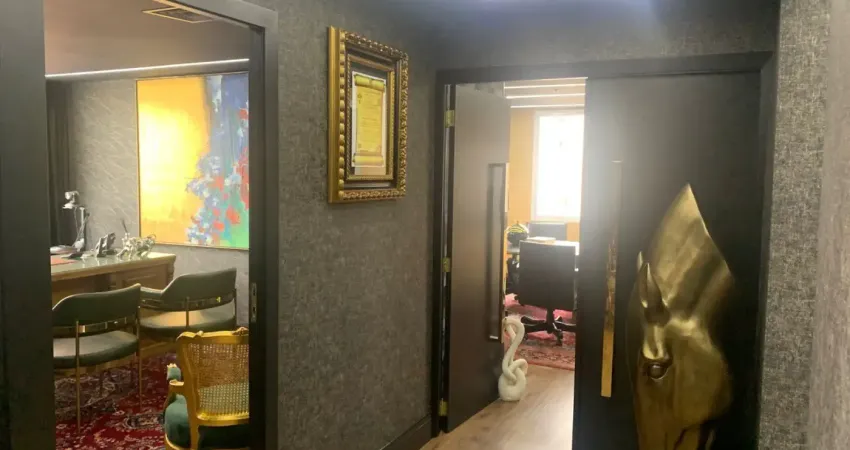 Sala comercial no stadium corporate – 106 m², em frente ao centro comercial de alphaville.