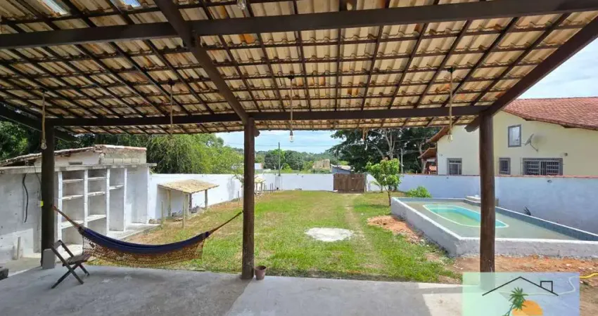 Casa c/ Piscina estilo rústico na Vilatur em Saquarema-RJ
