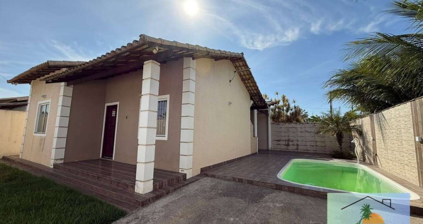 Casa c/ Piscina no bairro Parque dos Desejos - Iguaba Grande-RJ