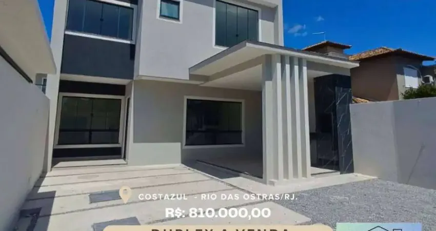 Casa à venda no Costazul, Rio das Ostras