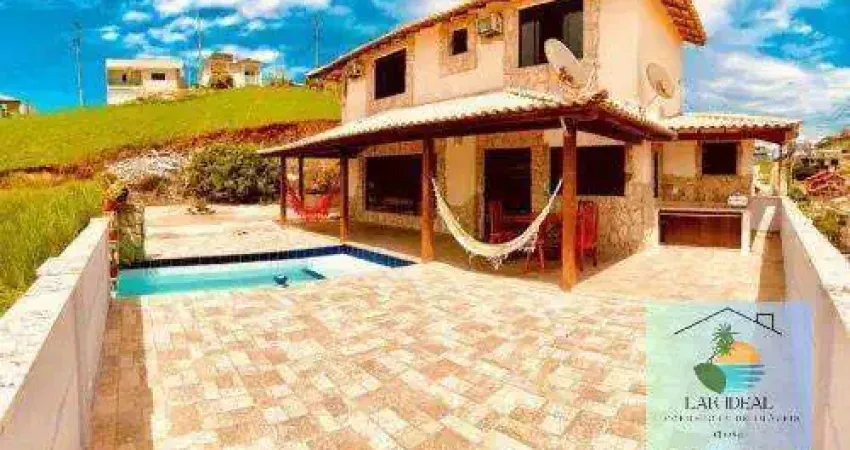 Casa com vista para o mar em cabo frio - condomínio dos pássaros