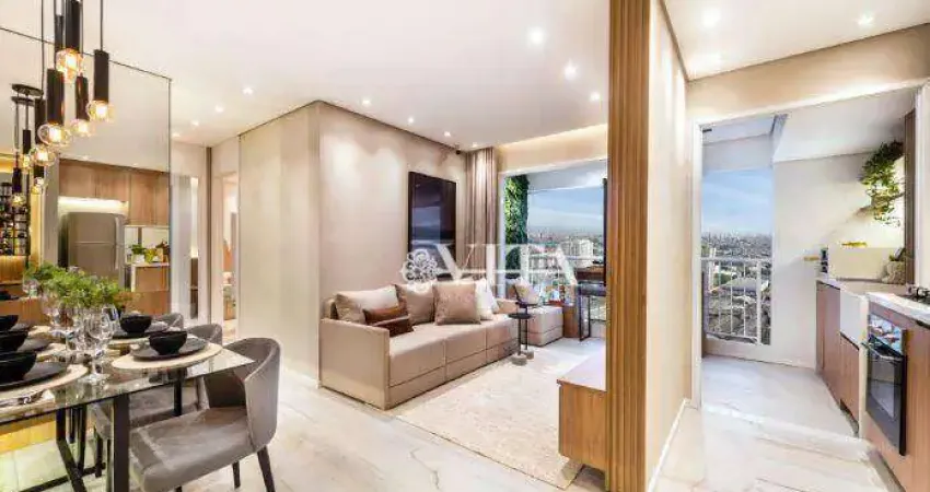 Apartamento com 2 dormitórios à venda, 47 m² por R$ 394.000,00 - Vila das Bandeiras - Guarulhos/SP
