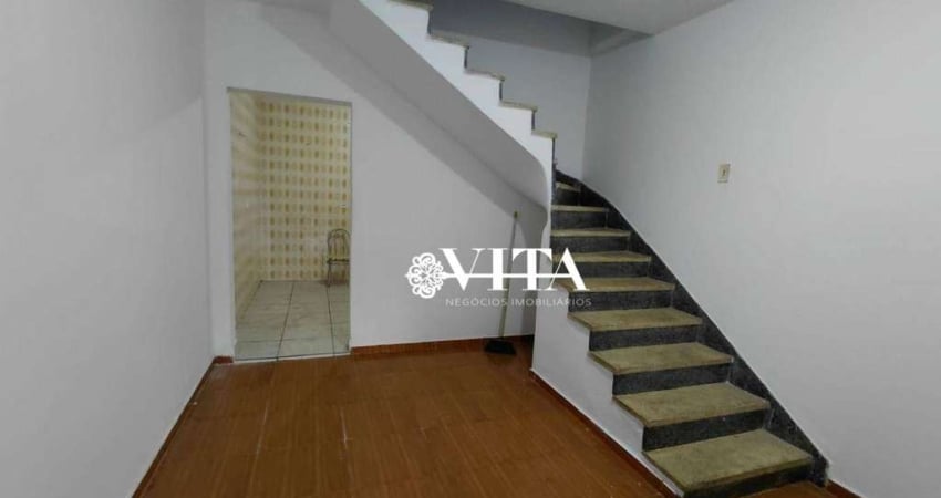 Sobrado com 2 dormitórios para alugar, 70 m² por R$ 1.750,00/mês - Vila Rio de Janeiro - Guarulhos/SP