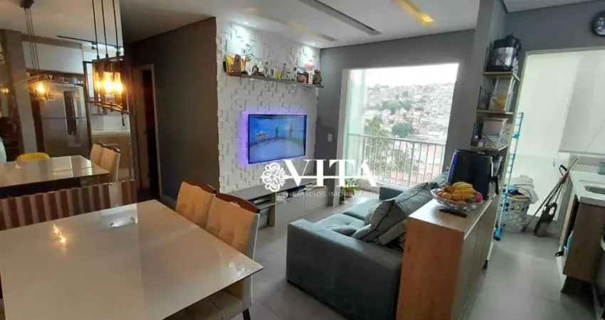 Apartamento com 2 dormitórios à venda, 47 m² por r$ 390.000,00 - vila galvão - guarulhos/sp