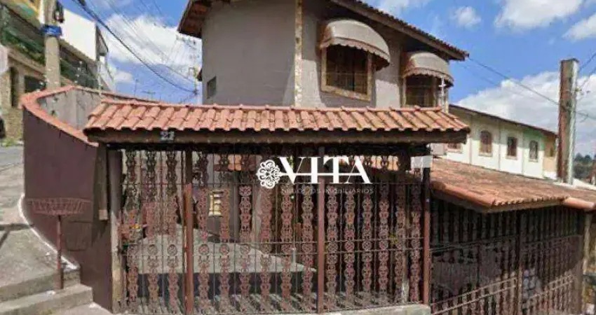 Sobrado com 3 dormitórios à venda, 137 m² por r$ 650.000 - vila rosália - guarulhos/sp