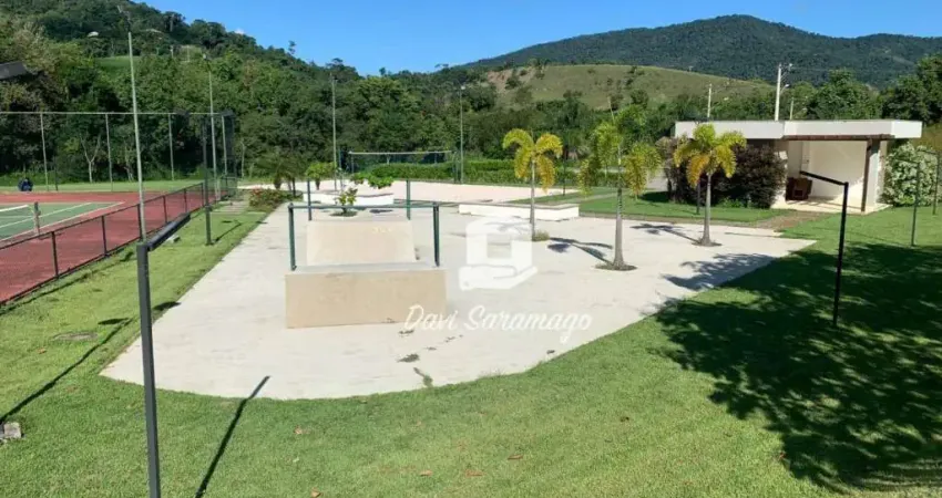 Terreno em condomínio fechado à venda na Rodovia Vereador Oldemar Guedes Figueiredo, Ubatiba, Maricá