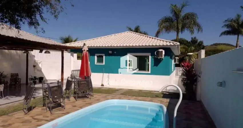 Casa com 3 quartos à venda, 155 m² por r$ 699.600 - cajueiros (itaipuaçu) - maricá/rj