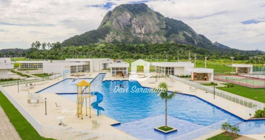 Terreno em condomínio fechado à venda na Estrada Oscar Vieira da Costa Júnior, Cajueiros (Itaipuaçu), Maricá