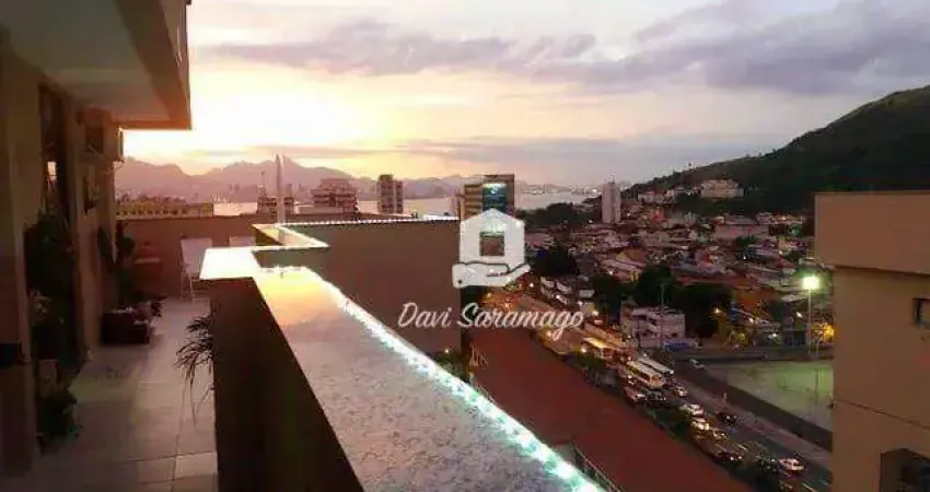 Cobertura com 2 quartos à venda na Rua Professor Heitor Carrilho, Centro, Niterói