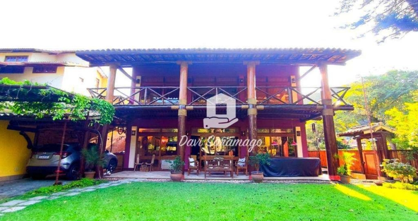 Casa à venda, 288 m² por R$ 3.450.000,00 - Itacoatiara - Niterói/RJ