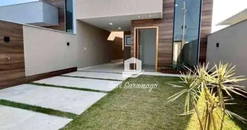 Casa com 3 dormitórios à venda, 100 m² por R$ 499.000,00 - Jardim Atlântico Leste (Itaipuaçu) - Maricá/RJ