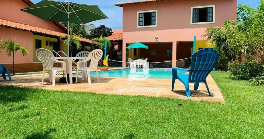 Casa Linear Itaipuaçu 2 Terrenos com Quintal e Piscina
