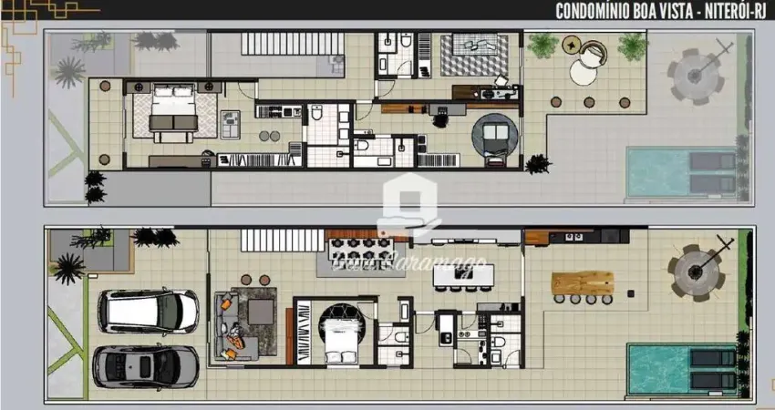 Casa em condomínio fechado com 4 quartos à venda na Rua Quatro, Itaipu, Niterói