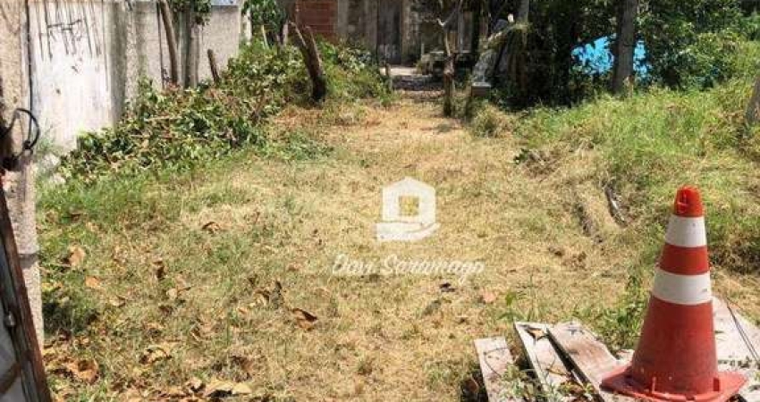Terreno à venda, 180 m² por R$ 275.000,00 - Piratininga - Niterói/RJ