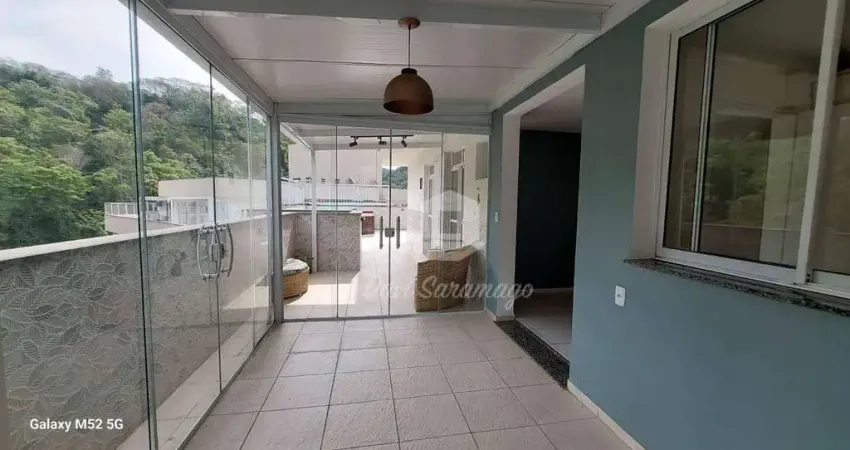 Cobertura com 3 dormitórios à venda, 142 m² maceió - niterói/rj