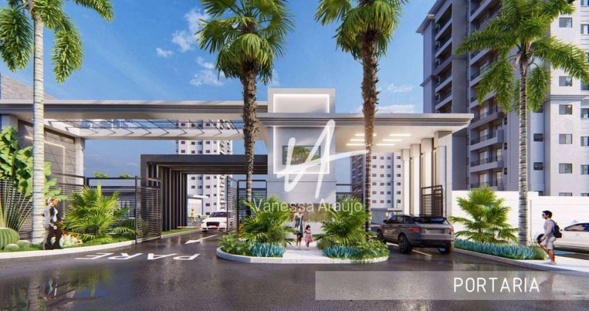 Apartamento com 2 dormitórios à venda, 57 m² por R$ 385.000,00 - Parque Emília - Sumaré/SP