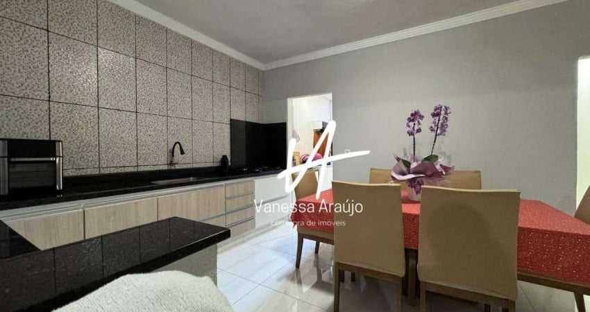 Casa com 4 dormitórios para alugar, 130 m² por R$ 2.500,00/mês - Parque Virgílio Viel - Sumaré/SP