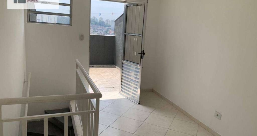 Casa com 2 dormitórios para alugar, 100 m² por R$ 1.915,00/mês - Jardim São Luís - São Paulo/SP