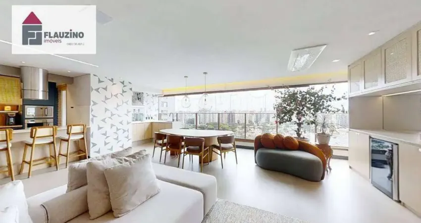 Apartamento com 3 dormitórios à venda, 142 m² por r$ 3.300.000 - brooklin - são paulo/sp