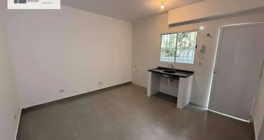 Kitnet com 1 dormitório para alugar, 20 m² por r$ 1.200,00/mês - vila das belezas - são paulo/sp