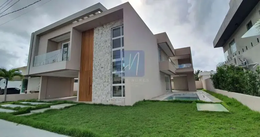 Maikai - casa no condomínio maikai com 380m² de área construída, barra dos coqueiros/se