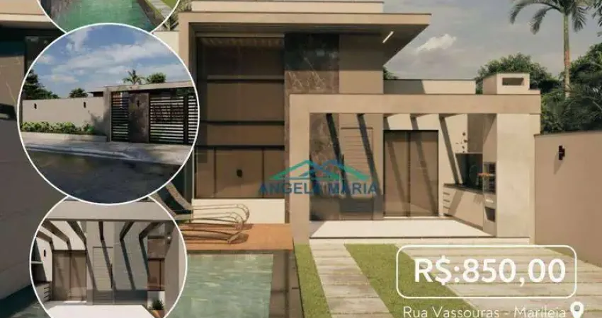 Casa com 4 quartos à venda na Rua Vassouras, Jardim Mariléa, Rio das Ostras