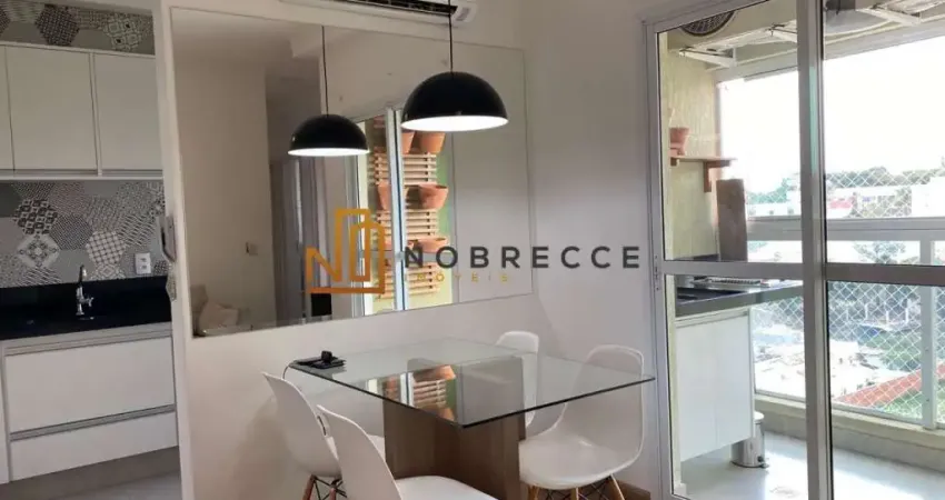 Apartamento mobiliado para locação, edifício belvedere - indaiatuba/sp