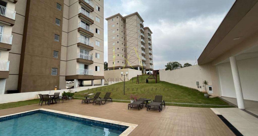 Apartamento para Locação em Atibaia, Atibaia Belvedere, 2 dormitórios, 1 suíte, 2 banheiros, 1 vaga