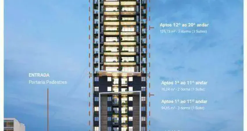 Apartamento com 1 quarto à venda na Avenida Engenheiro Carlos Reinaldo Mendes, Além Ponte, Sorocaba