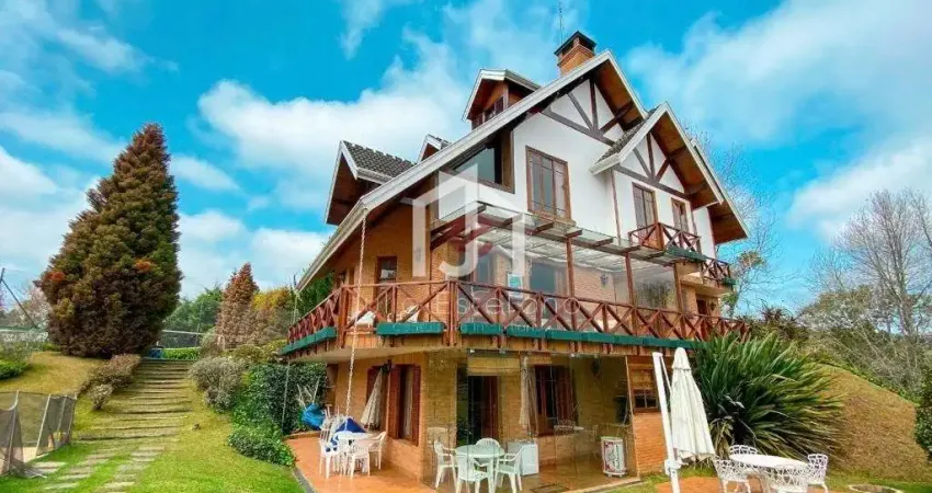 Casa em condomínio fechado com 5 quartos à venda no Descansopolis, Campos do Jordão 