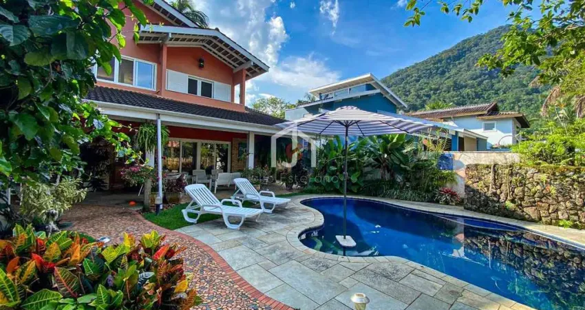 Casa em condomínio fechado com 5 quartos à venda na Praia do Lazaro, Ubatuba 