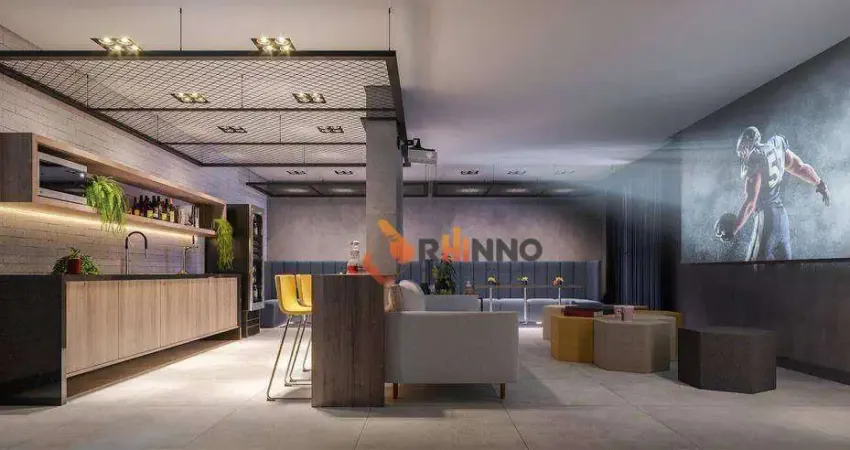 Apartamento com 1 quarto, 27 m² no Centro de Curitiba.