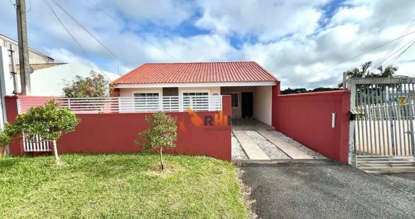 Casa com 132 m² de área construída com 3 quartos, no Jardim Paulista em Campina Grande do Sul.