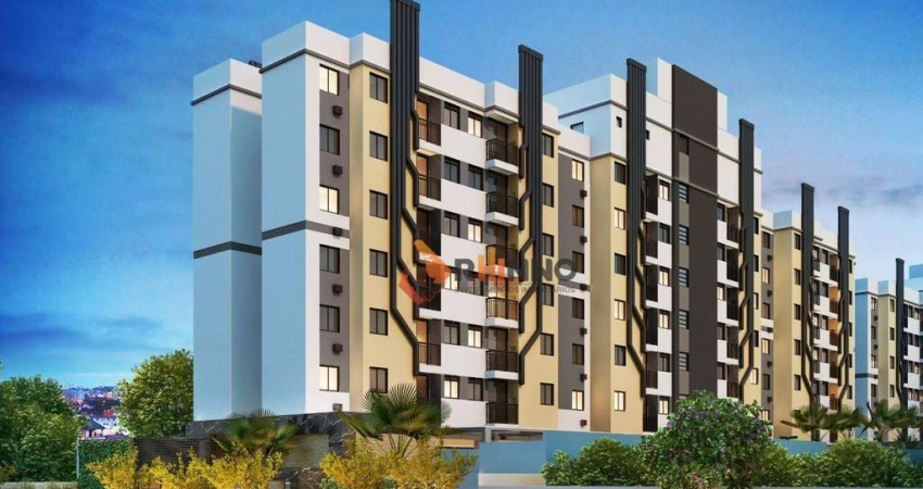 Apartamento com 1 dormitório à venda, 44 m² por R$ 521.050,00 - Ecoville - Curitiba/PR