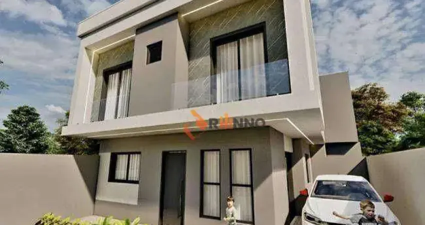 Sobrado com 3 quartos, 1 suíte, 99,56 m² no bairro Portão.