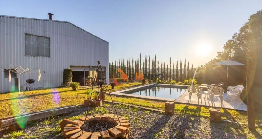 Chácara em condomínio fechado no bairro rondinha em campo largo - pr