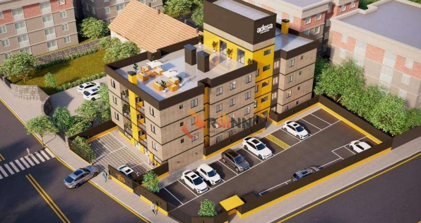 Apartamento 2 quartos 1 vaga no Centro de Quatro Barras.