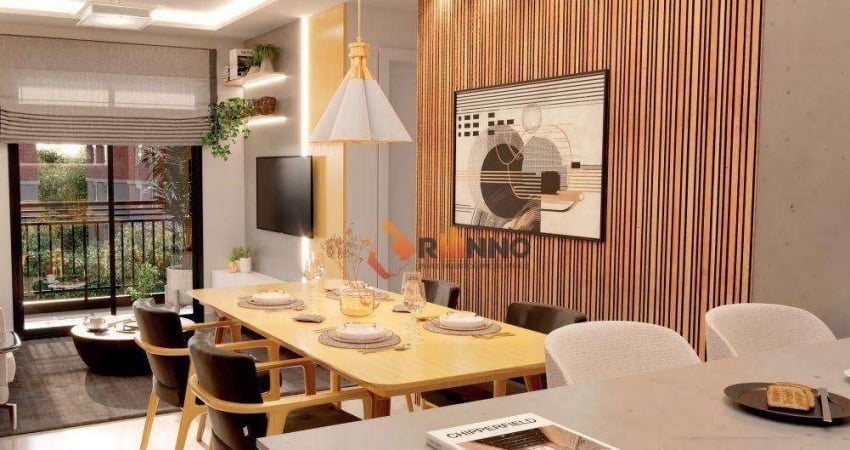 Apartamento no Centro de Quatro Barras 2 quartos 1 vaga