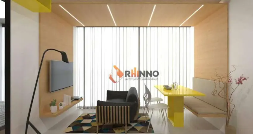 Apartamento de 31,85m² com 1 quarto no bairro Cabral