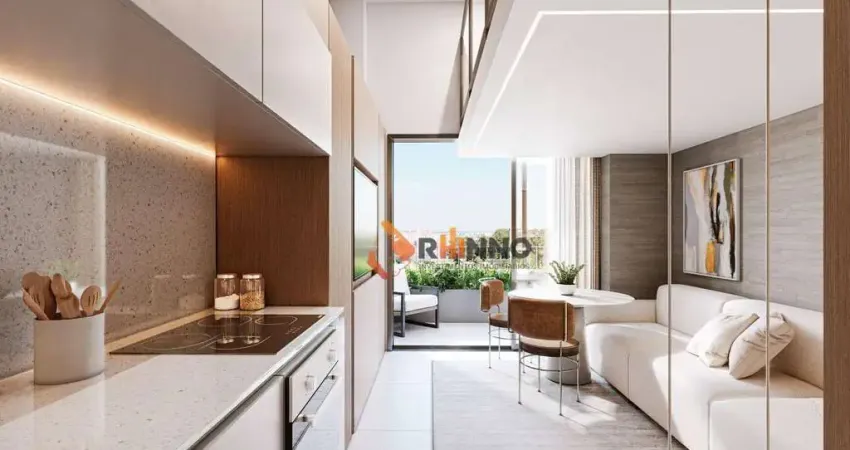 Apartamento com 2 dormitórios sendo 1 suíte, 57 m² por R$ 641.388 - Portão - Curitiba/PR