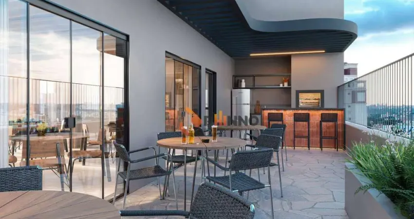 Apartamento Garden com 2 dormitórios sendo 1 suíte, 101 m² por R$ 865.180 - Portão - Curitiba/PR