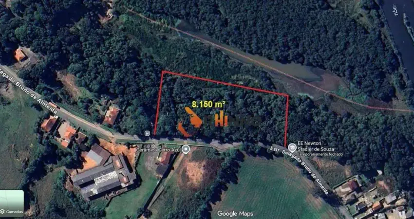 Terreno à venda, 8150 m² por r$ 500.000,00 - caximba - curitiba/pr