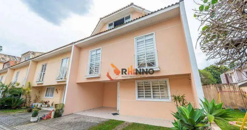 Sobrado em condomínio com 3 dormitórios à venda, 146 m² por r$ 735.000 - boqueirão - curitiba/pr