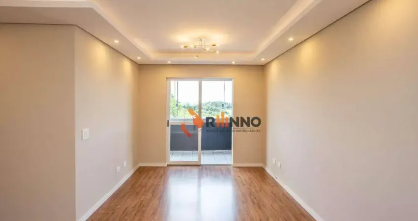 Apartamento com 3 dormitórios à venda, 76 m² por r$ 495.000,00 - xaxim - curitiba/pr