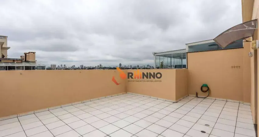 Cobertura com 2 dormitórios à venda, 84 m² por r$ 620.000,00 - guaíra - curitiba/pr