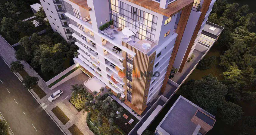 Apartamento Garden com 3 quartos, 3 suítes, 148 m² no Centro de Curitiba.